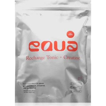 Fitness Equa Recharge Tonic + Creatine rehydratační iontový nápoj pro podporu sportovního výkonu příchuť Fresh Grapefruit 20x4.5 g
