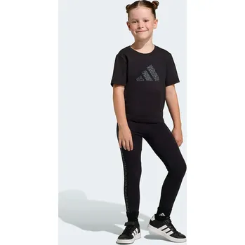 Dětská bavlněná souprava adidas KB6991 černá 99X, vel. 122