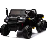 Mamido Elektrické autíčko Farmer Truck 6x6 Sklápěcí 60kg černé