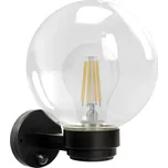 Brilagi - Venkovní nást. svítidlo se senz. HARBOR 1xE27/40W/230V IP33 černá/čirá 243230488