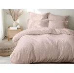 Povlečení krep Růžová srdíčka 140x200 a 70x90 cm