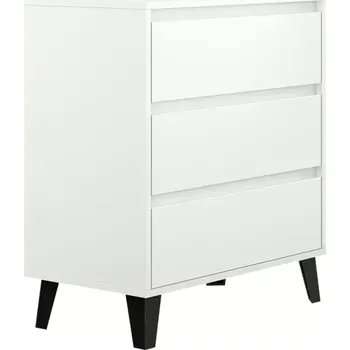 Komoda Komoda BOGAN NEW 3S70 - bílá - SLEVA 3% s kodem radost25