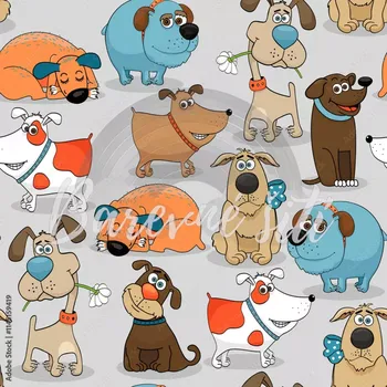 Úplet, Rozkošní pejsci (E) (Top kvalitní úplet Bella digitisk)