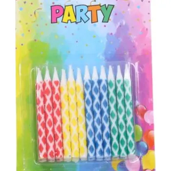 Dortová svíčka Party Svíčky 24 ks