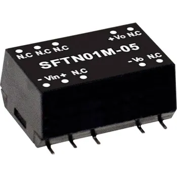 Měnič napětí MEAN WELL SFTN01M-15 DC/DC měnič napětí, modul 67 mA 1 W Počet výstupů: 1 x Obsah 1 ks