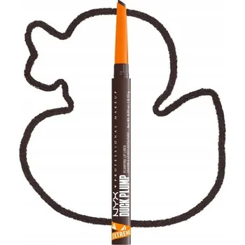 Tužka na rty NYX DUCK PLUMP Plumping Lip Liner Konturka na rty 12 Double Dose