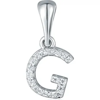 Přívěsek Stříbrný přívěsek iniciála G