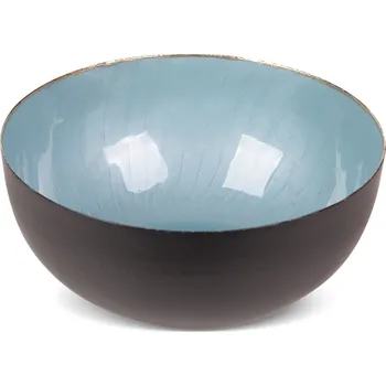 DEKORAČNÍ MISKA DORA (01) (FI) 20X9 CM ČERNÁ