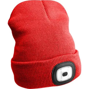 Jednorázová čepice Čepice s čelovkou SIXTOL SX5012 nabíjecí