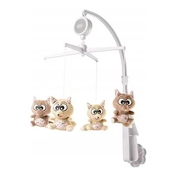 4Baby Kolotoč nad postýlku Hrací Skříňka Lišky Polský