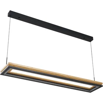 Direct Signs TOBI AKUS Závěsné LED svítidlo dub světlý, 5063 lm, teplá bílá&nbsp;951859