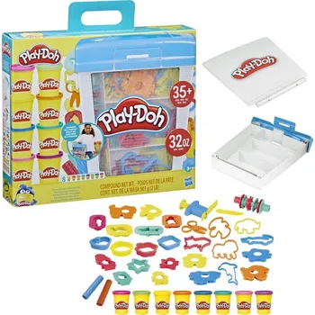 Modelovací hmota PLAY DOH MODELÍNA SET 8 TUB + příslušenství sada pro děti od 3 let F36