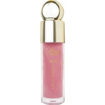Tvářenka Glam Shop Tekutá tvářenka 2v1 na rty a tváře - Odstín Róż Róż 5ml