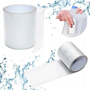 Lepicí páska OPRAVNÁ VODĚODOLNÁ LEPICÍ PÁSKA Flex Tape - Bezbarvá, Silná