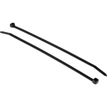 Organizace kabelů Kabelová vázací páska Nerozpojitelné 7TAG054360R0179 TY175-50X-100 188mm 4.8 mm Černá Nylon 66 Thomas a Betts