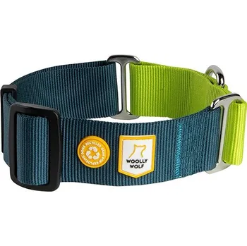 Obojek pro psa Woolly Wolf Polostahovací martingale obojek Deep Teal Mix L
