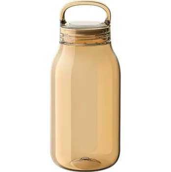 Termoska Kinto plastová láhev na vodu 300 ml jantarová