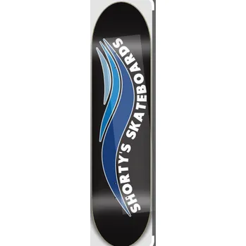 Skateboardová deska deska Shortys Wave 8.125 černá / modrá