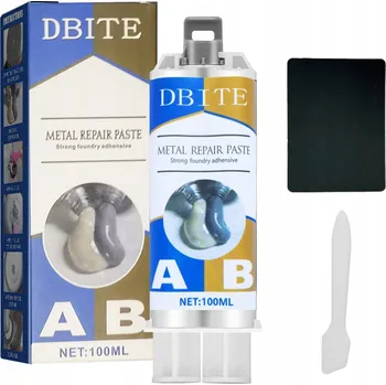 Průmyslové lepidlo Super silné lepidlo na kov AB 100g Odolné vůči vodě, teplu a chladu - STUDENÝ SVAŘ