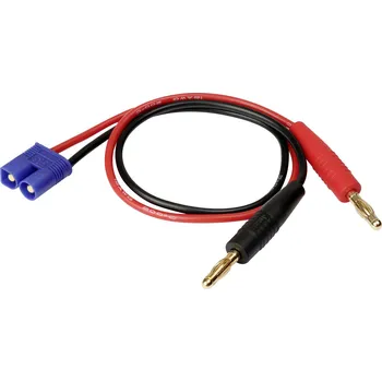 RC vybavení Reely nabíjecí kabel [2x banánková zástrčka 4 mm - 1x EC3 zástrčka] 0.30 m 2 mm² RE-6799029