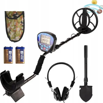 Detektor kovů bezdrátový, vodotěsný, nastavitelný pro hledání zlata