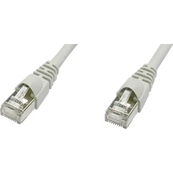 Datový kabel Telegärtner 100008382 RJ45 síťové kabely, propojovací kabely CAT 5e F/UTP 2.00 m šedá samozhášecí, s ochranou 1 ks