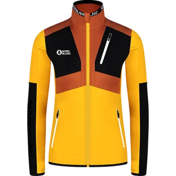 Dámská mikina Dámská powerfleecová mikina NORDBLANC RIVA NBWFL8289 ŽLUTÁ 44