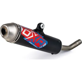 Výfuk pro motocykl OXA FACTORY KONCOVKA VÝFUKU (TLUMIČ) BLACK EDITION X8 YAMAHA YZ 125 '05-'2