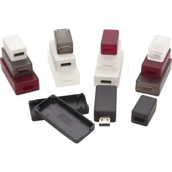 Rozvaděč Hammond Electronics 1551USB1CLR USB krabička 35 x 20 x 15.5 ABS transparentní, čirá 1 ks