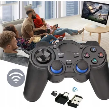 Gamepad BEZDRÁTOVÝ GAMEPAD 2.4G USB OVLADAČ PC ANDROID PS3 ERGONOMICKÝ