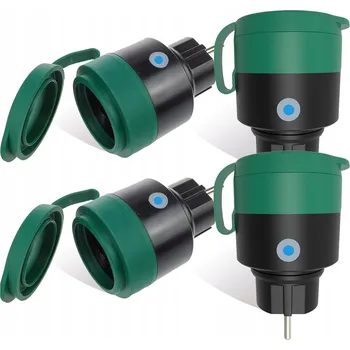 Elektrická zásuvka Elektrická Zásuvka nástěnná UCOMEN zelená