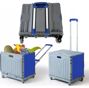 Plošinový vozík Skládací plošinový vozík, nosnost 65 kg