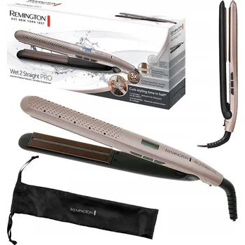 Péče o vlasy Žehlička Na Vlasy Remington Wet2Straight Pro S7970 , keramická, pro mokré narovnání vlasů