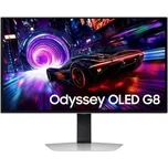 Samsung Odyssey OLED G8 LS27FG810SUXEN Stříbrná