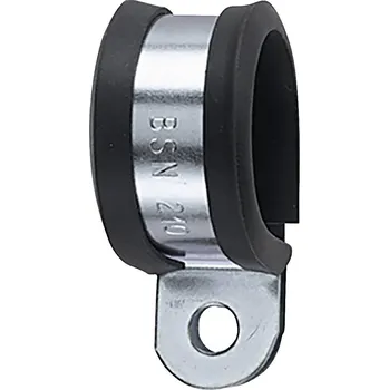 Organizace kabelů HellermannTyton AFCS63-GS/PVC-BK/ML upevňovací příchytka šroubovací 166-50608 Průměr kabelového svazku (rozsah) 63 mm (max) s ochranným profilem z chloroprenu