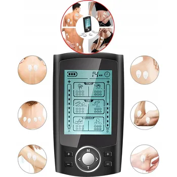 Masážní přístroj ELEKTROSTYMULATOR TENS EMS MASÁŽNÍ PŘÍSTROJ NA SVALY PROTI BOLESTI / TERAPIE BOLESTI