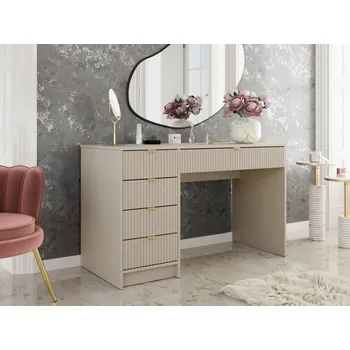 Psací stůl Obdélníkový psací stůl Mirjan 120 x 55 x 76 cm, béžové odstíny