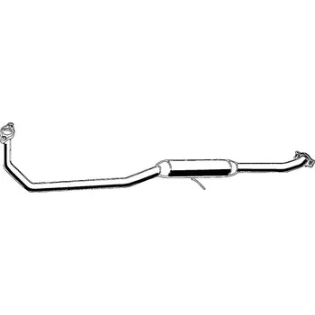 Tlumič výfuku Střední tlumič výfuku ASMET 24.043