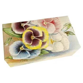 Mýdlo Dárkové mýdlo Pastel Spring Pansy 200 g