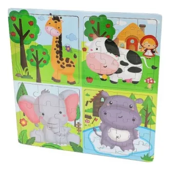 Vkládačka puzzle - Zvířátka