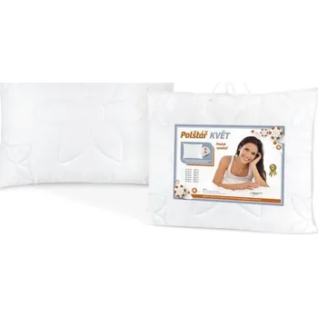 Povlečení Polštář KVĚT Bílá - 80x80 cm BX7392