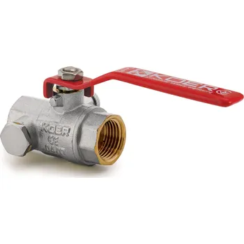Zahradní hadice Koer Kohout kulový s odvodněním a odvzdušňovačem, pákový, červený, KR.260 1/2"FF | KR.260 1/2"FF