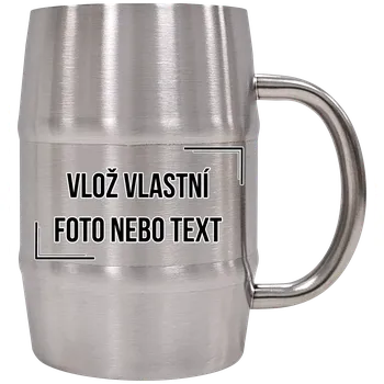 Sklenice MOTOVIDLO.cz Chladicí půllitr s vlastním potiskem 520 ml