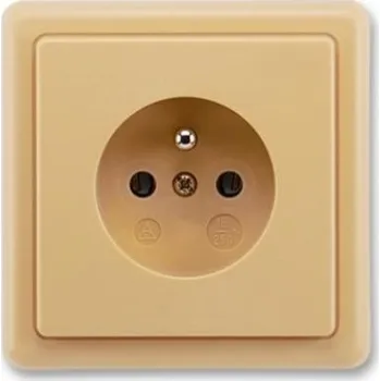 Elektrická zásuvka Instalační zásuvka 5517-2389 B1, Classik, béžová