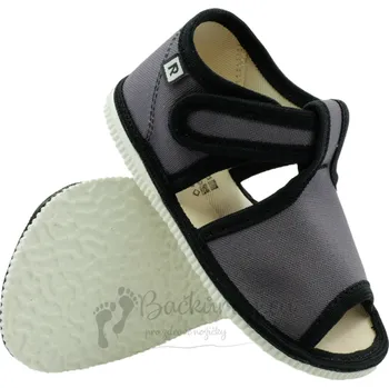 Chlapecké bačkory Dětské pantofle RAK 100014 - Grafit - vel. 20