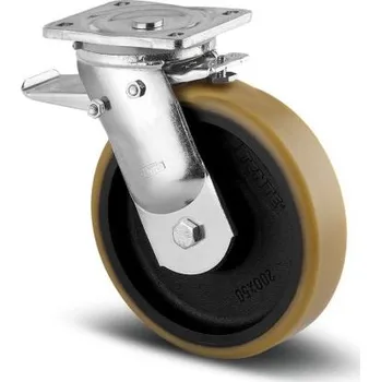 Pojezdové kolečko Kolečko otočné 9682FTP160P63 1500kg Tente