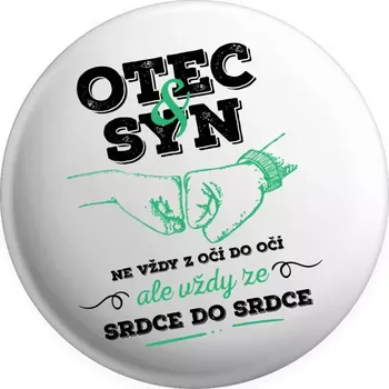 Placka Otec a syn, ze srdce do srdce