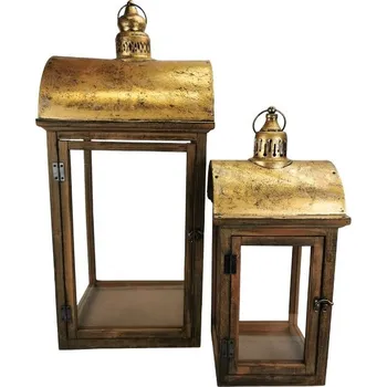 Lucerna Sada 2 ks dekoračních luceren Rusty (45 a 70 cm)