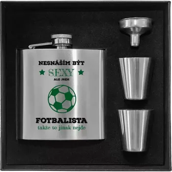 Placatka Placatka v krabičce Nesnáším být sexy, ale jsem fotbalista