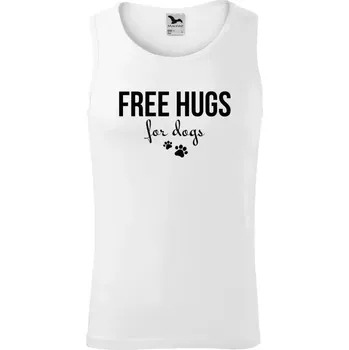 Pánské tílko Pánské tílko Free hugs for dogs